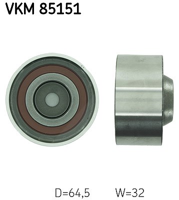 Skf Umlenk-/Führungsrolle, Zahnriemen [Hersteller-Nr. VKM85151] für Mitsubishi von SKF