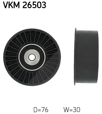 Skf Umlenk-/Führungsrolle, Zahnriemen [Hersteller-Nr. VKM26503] für Nissan, Opel, Renault, Vauxhall von SKF