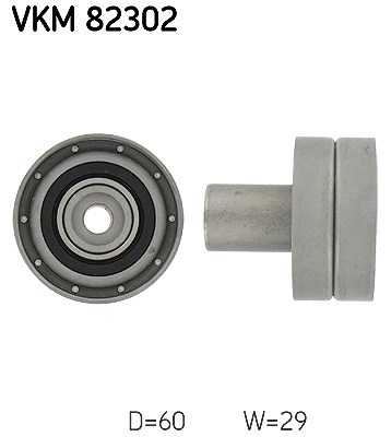 Skf Umlenk-/Führungsrolle, Zahnriemen [Hersteller-Nr. VKM82302] für Nissan von SKF