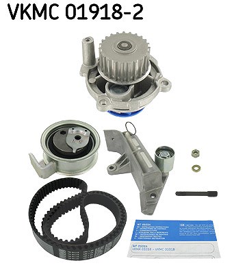 Skf Wasserpumpe + Zahnriemensatz [Hersteller-Nr. VKMC01918-2] für Audi, VW von SKF
