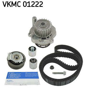 Skf Wasserpumpe + Zahnriemensatz [Hersteller-Nr. VKMC01222] für Audi, Seat, Skoda, VW von SKF