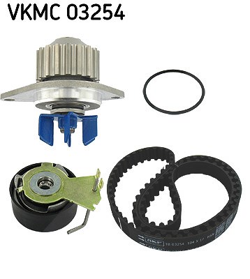 Skf Wasserpumpe + Zahnriemensatz [Hersteller-Nr. VKMC03254] für Citroën, Fiat, Hyundai, Peugeot von SKF