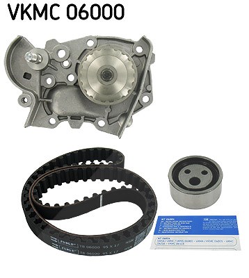 Skf Wasserpumpe + Zahnriemensatz [Hersteller-Nr. VKMC06000] für Renault von SKF