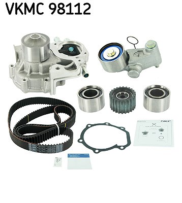 Skf Wasserpumpe + Zahnriemensatz [Hersteller-Nr. VKMC98112] für Subaru von SKF