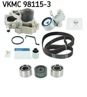 Skf Wasserpumpe + Zahnriemensatz [Hersteller-Nr. VKMC98115-3] für Subaru von SKF