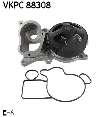 Skf Wasserpumpe [Hersteller-Nr. VKPC88308] für BMW von SKF