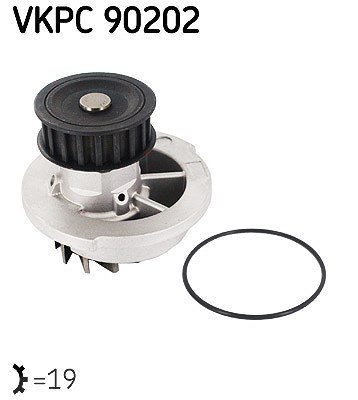 Skf Wasserpumpe [Hersteller-Nr. VKPC90202] für Gm Korea von SKF
