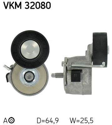 Spannrolle, Keilrippenriemen SKF VKM 32080 von SKF
