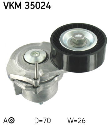 Spannrolle, Keilrippenriemen SKF VKM 35024 Spannrolle, Keilrippenriemen SKF VKM 35024 von SKF