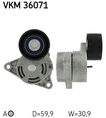 Spannrolle, Keilrippenriemen SKF VKM 36071 Spannrolle, Keilrippenriemen SKF VKM 36071 von SKF