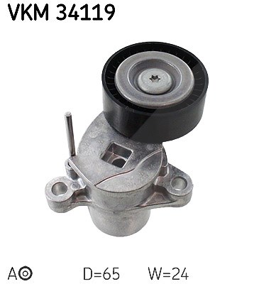 Skf Spannrolle, Keilrippenriemen [Hersteller-Nr. VKM34119] für Ford von SKF