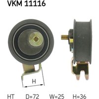 Spannrolle, Zahnriemen SKF VKM 11116 Spannrolle, Zahnriemen SKF VKM 11116 von SKF