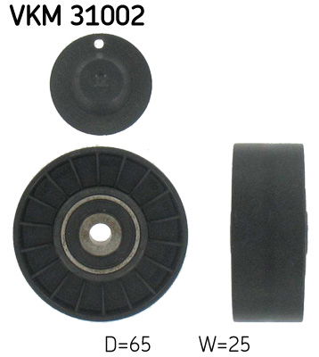 Umlenk-/Führungsrolle, Keilrippenriemen SKF VKM 31002 Umlenk-/Führungsrolle, Keilrippenriemen SKF VKM 31002 von SKF