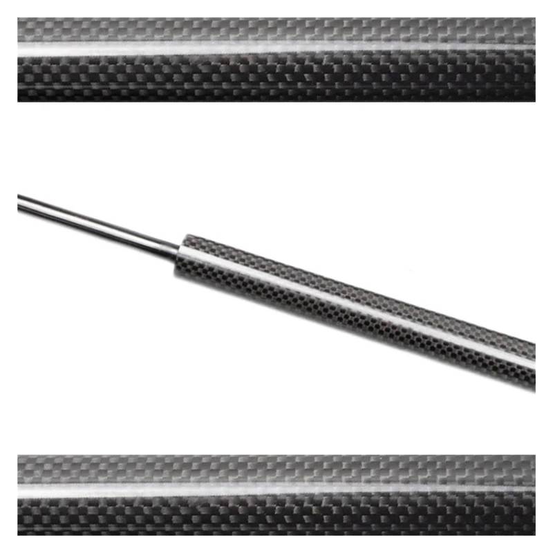 Amortisseurs 1PC Haube Strut Für SEAT Für Tarraco 2018-2024 Front Motorhaube Lift Unterstützung Stoßdämpfer Kolben Prop Rod Absorber Gas Frühling Hydraulikhebel(Black Carbon Fiber) von SKINII