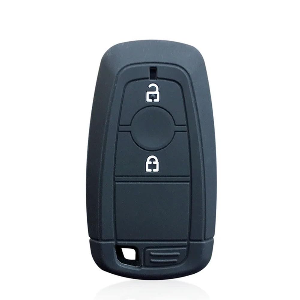 SKINII Silikon-Autoschlüssel-Hülle für F-ORD Kuga 2020 Ecosport Edge Explorer Fusion S-MAX Für M-ustang Halter Fernbedienung Fob-schwarz SKINII Silikon-Autoschlüssel-Hülle für F-ORD Kuga 2020 Ecosport Edge Explorer Fusion S-MAX Für M-ustang Halter Fernbedienung Fob-schwarz von SKINII