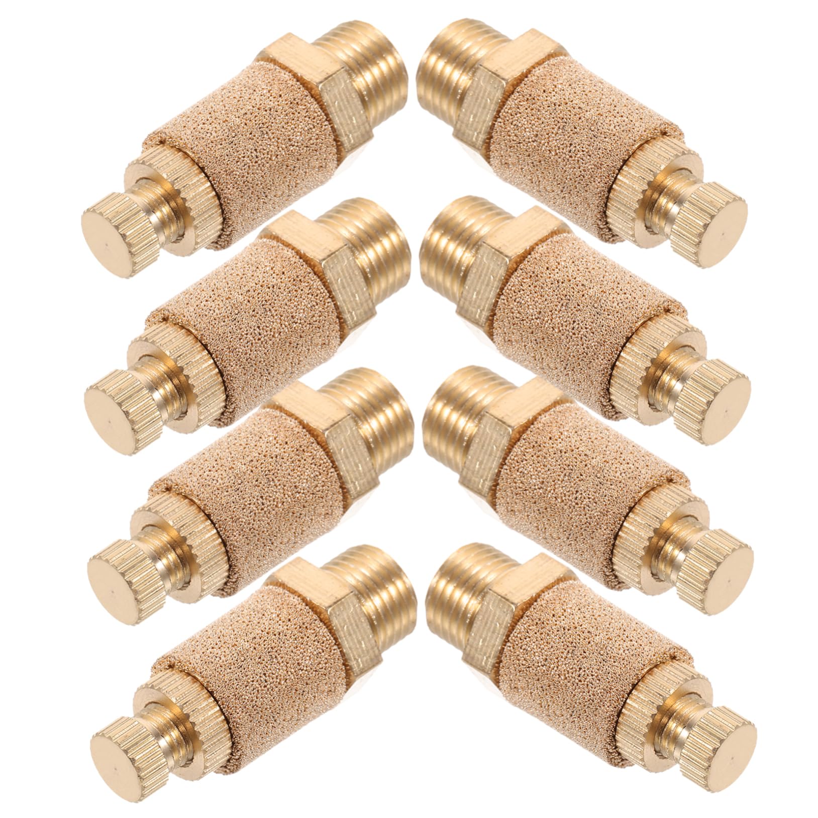 SKISUNO 8Stücke Teiliges Npt Pneumatischer für Druckluftanlagen Einstellbare Geräuschreduzierung Langlebiges Kupfermaterial Einfache Installation für Effiziente SKISUNO 8Stücke Teiliges Npt Pneumatischer für Druckluftanlagen Einstellbare Geräuschreduzierung Langlebiges Kupfermaterial Einfache Installation für Effiziente von SKISUNO