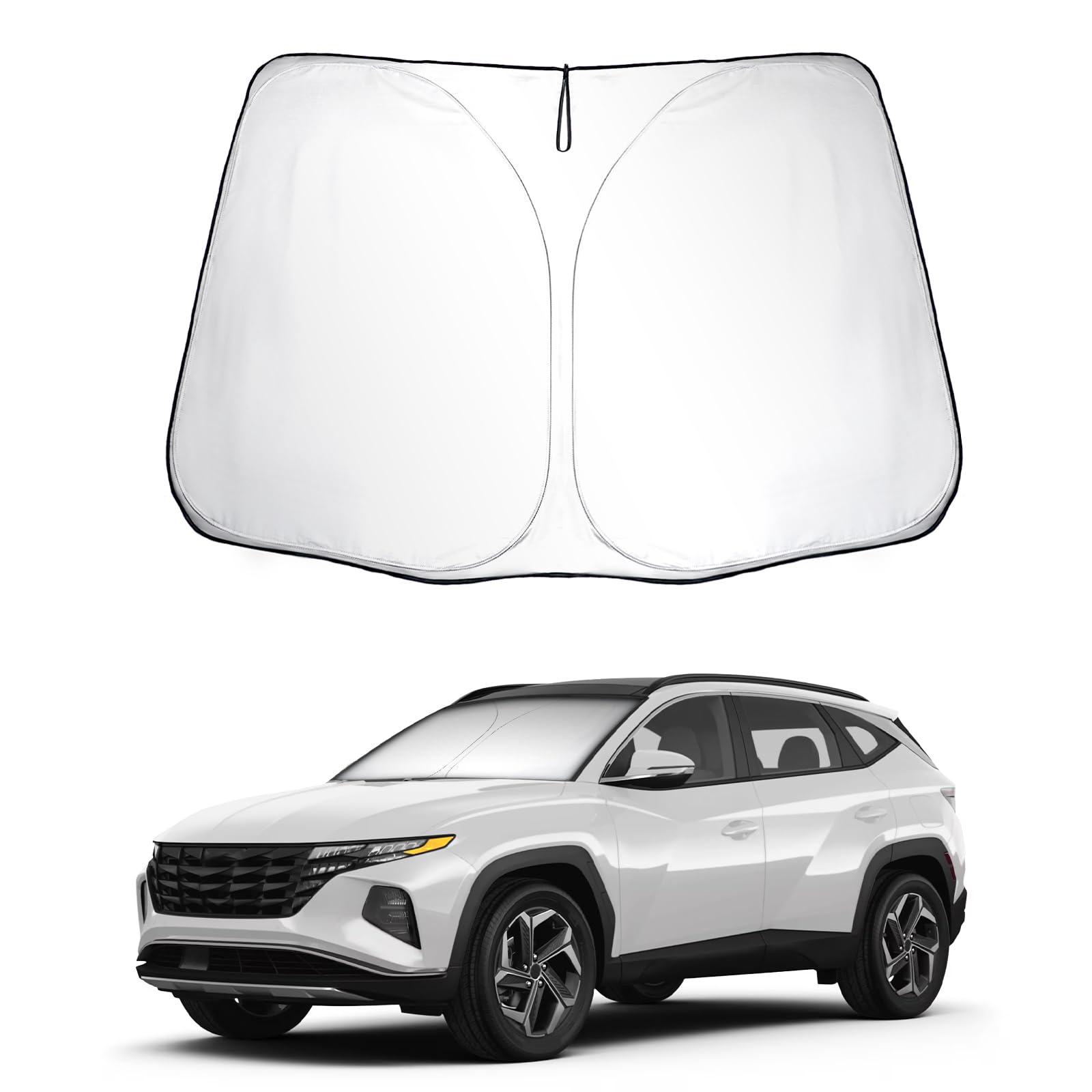 SKTU Sonnenschutz Frontscheiben kompatibel mit Hyundαi Tucson NX4 TL/Kiα Sportage NQ5 QL Innen Faltbar Frontscheibenabdeckung mit UV Schutz SKTU Sonnenschutz Frontscheiben kompatibel mit Hyundαi Tucson NX4 TL/Kiα Sportage NQ5 QL Innen Faltbar Frontscheibenabdeckung mit UV Schutz von SKTU