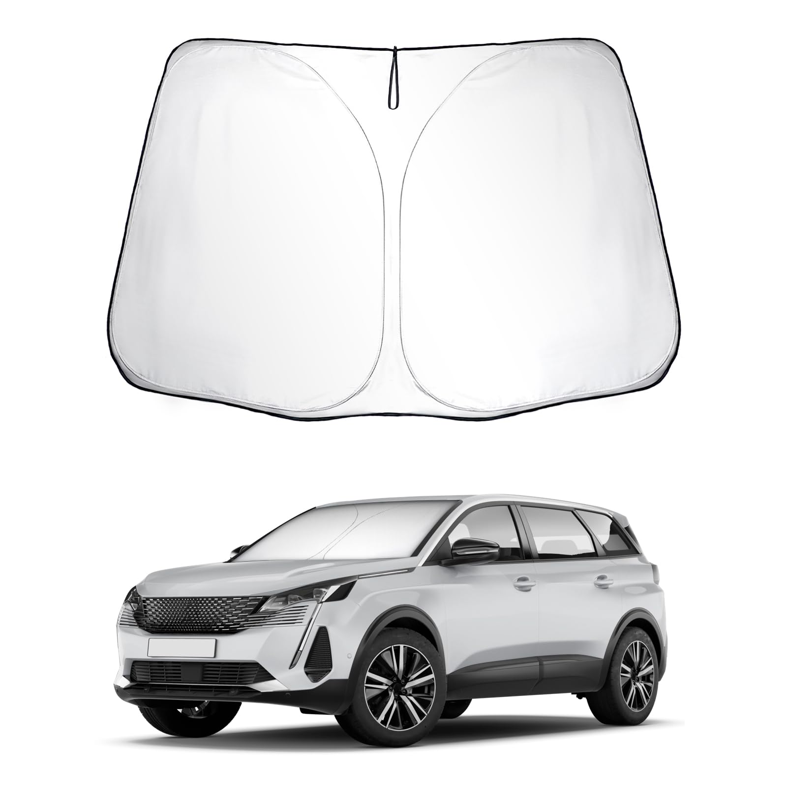 SKTU Sonnenschutz für Frontscheiben kompatibel mit Mazda CX-5 KF 2017-2024 Innen Faltbar Frontscheibenabdeckung mit UV Schutz SKTU Sonnenschutz für Frontscheiben kompatibel mit Mazda CX-5 KF 2017-2024 Innen Faltbar Frontscheibenabdeckung mit UV Schutz von SKTU