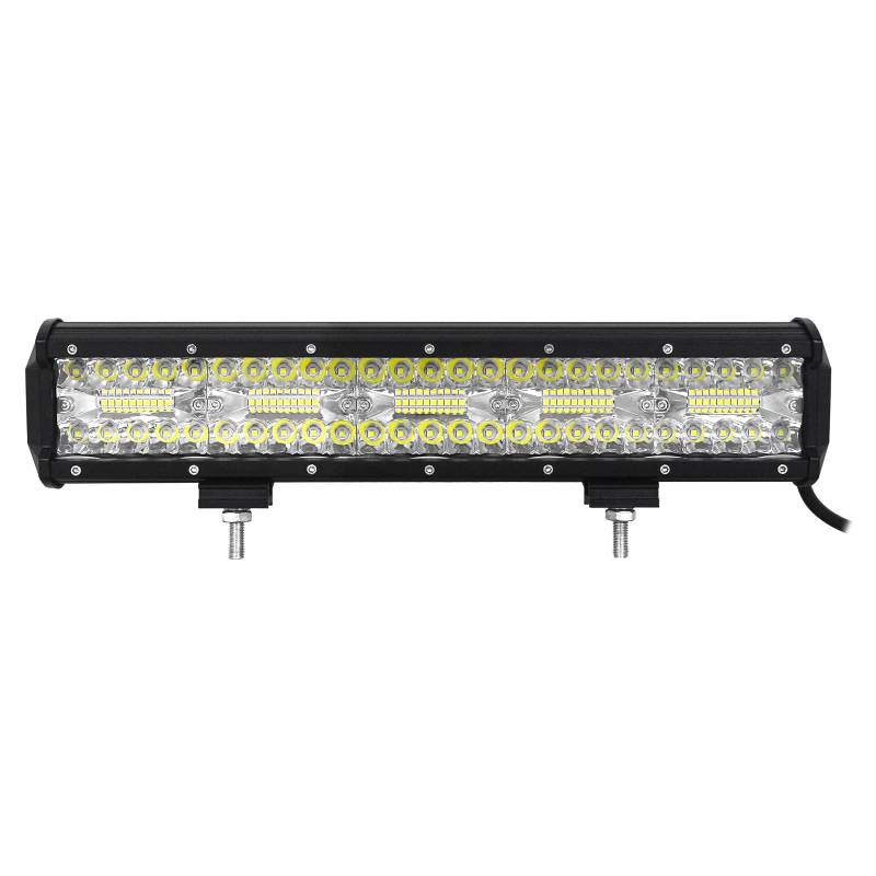 SKYWORLD 15 Zoll LED Arbeitsscheinwerfer 1 Stück, 300W 12V/24V IP67 Wasserdicht, Offroad Beleuchtung für Geländewagen ATV SUV 4x4 Pickup LKW Traktor von SKYWORLD