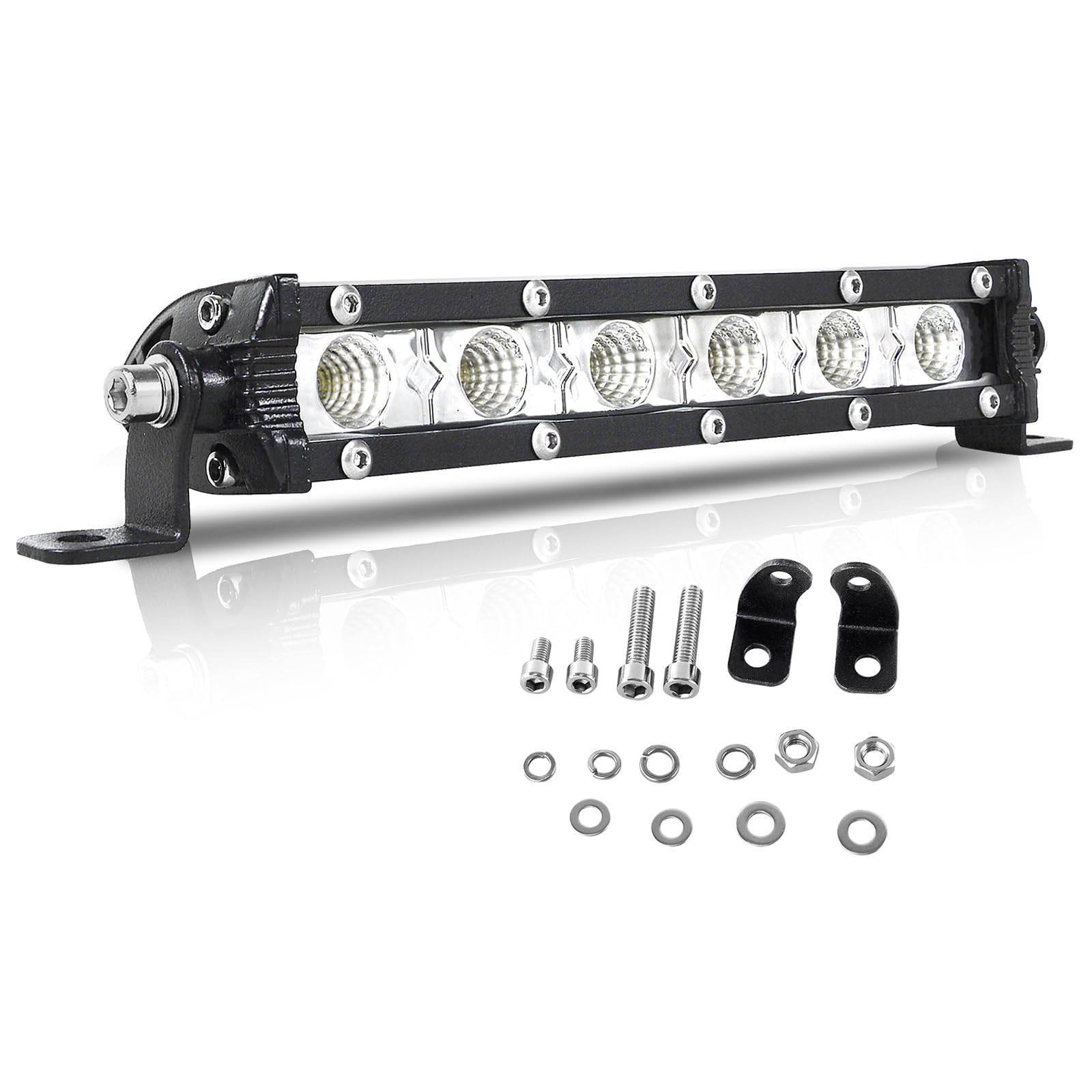 SKYWORLD 12V 30W LED Scheinwerfer, 6000K Weißlicht, IP67 Wasserdicht, Offroad Zusatzscheinwerfer für Bagger, Traktoren, Schlepper, Gabelstapler, ATV, LKW, 4x4, 1 Stück SKYWORLD 12V 30W LED Scheinwerfer, 6000K Weißlicht, IP67 Wasserdicht, Offroad Zusatzscheinwerfer für Bagger, Traktoren, Schlepper, Gabelstapler, ATV, LKW, 4x4, 1 Stück von SKYWORLD