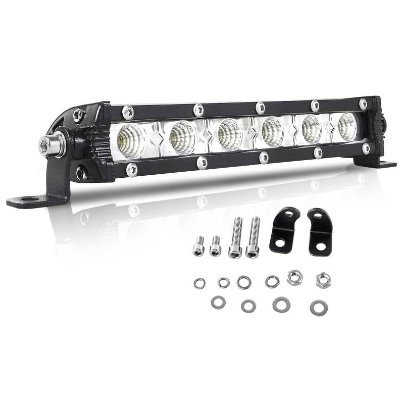 SKYWORLD 12V 30W LED Scheinwerfer, 6000K Weißlicht, IP67 Wasserdicht, Offroad Zusatzscheinwerfer für Bagger, Traktoren, Schlepper, Gabelstapler, ATV, LKW, 4x4, 1 Stück von SKYWORLD