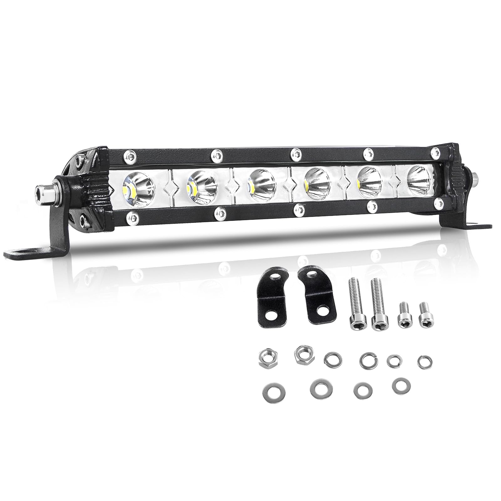SKYWORLD 12V 30W LED Scheinwerfer,IP67 Wasserdicht, 6000K Weißlicht, Offroad Zusatzscheinwerfer für Bagger, Traktoren, Schlepper, Gabelstapler, ATV, LKW, 4x4, 1 Stück SKYWORLD 12V 30W LED Scheinwerfer,IP67 Wasserdicht, 6000K Weißlicht, Offroad Zusatzscheinwerfer für Bagger, Traktoren, Schlepper, Gabelstapler, ATV, LKW, 4x4, 1 Stück von SKYWORLD