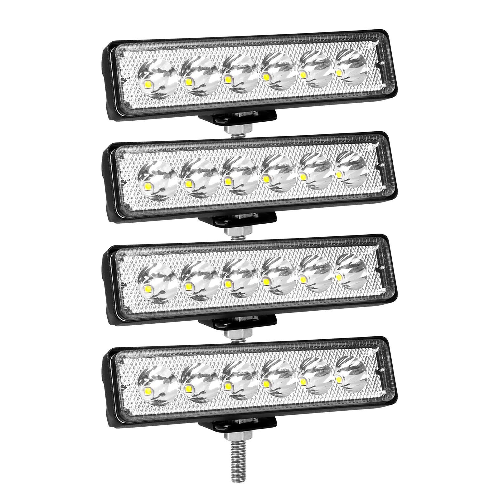SKYWORLD 4pcs 12V led strahler kfz, 6 Zoll 18W Mini Spot scheinwerfer auto offroad beleuchtung nebelscheinwerfer für SUV ATV Traktor LKW 4x4, 6000K Weiß, led arbeitsscheinwerfer, led arbeitslicht SKYWORLD 4pcs 12V led strahler kfz, 6 Zoll 18W Mini Spot scheinwerfer auto offroad beleuchtung nebelscheinwerfer für SUV ATV Traktor LKW 4x4, 6000K Weiß, led arbeitsscheinwerfer, led arbeitslicht von SKYWORLD