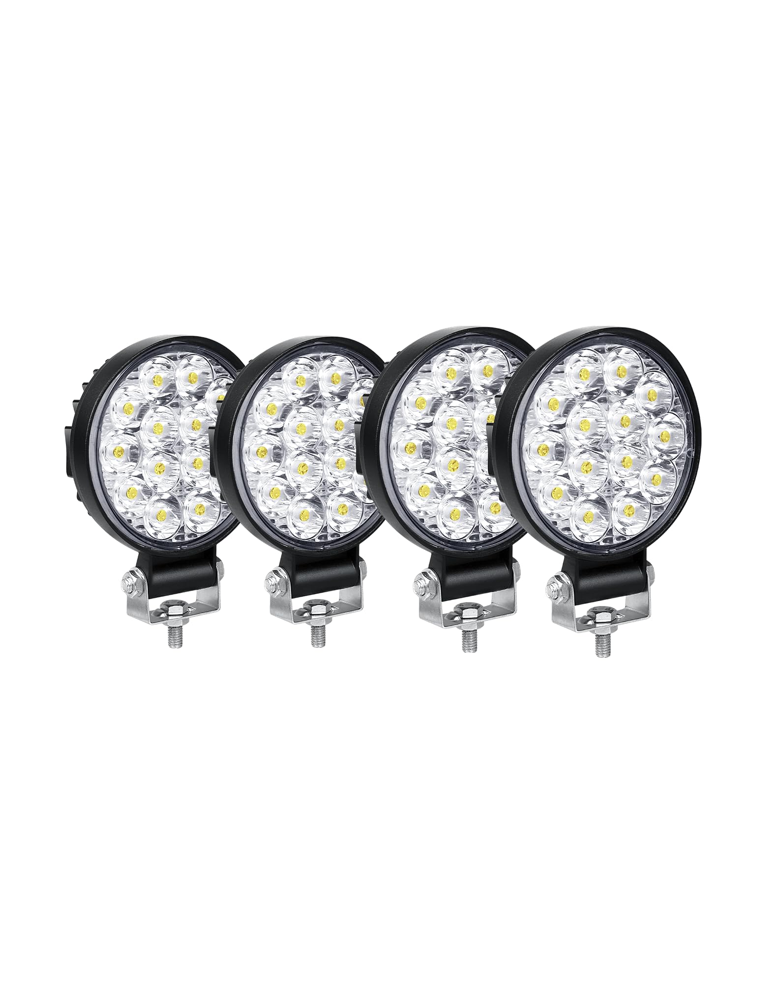 SKYWORLD LED Nebelscheinwerfer,42W Arbeitsscheinwerfer 12V 4 Stücke,Wasserdicht IP67 Offroad LED Scheinwerfer Rückfahrscheinwerfer für Bagger Traktoren Schlepper Gabelstapler ATV Lkw offroad 4x4 SKYWORLD LED Nebelscheinwerfer,42W Arbeitsscheinwerfer 12V 4 Stücke,Wasserdicht IP67 Offroad LED Scheinwerfer Rückfahrscheinwerfer für Bagger Traktoren Schlepper Gabelstapler ATV Lkw offroad 4x4 von SKYWORLD