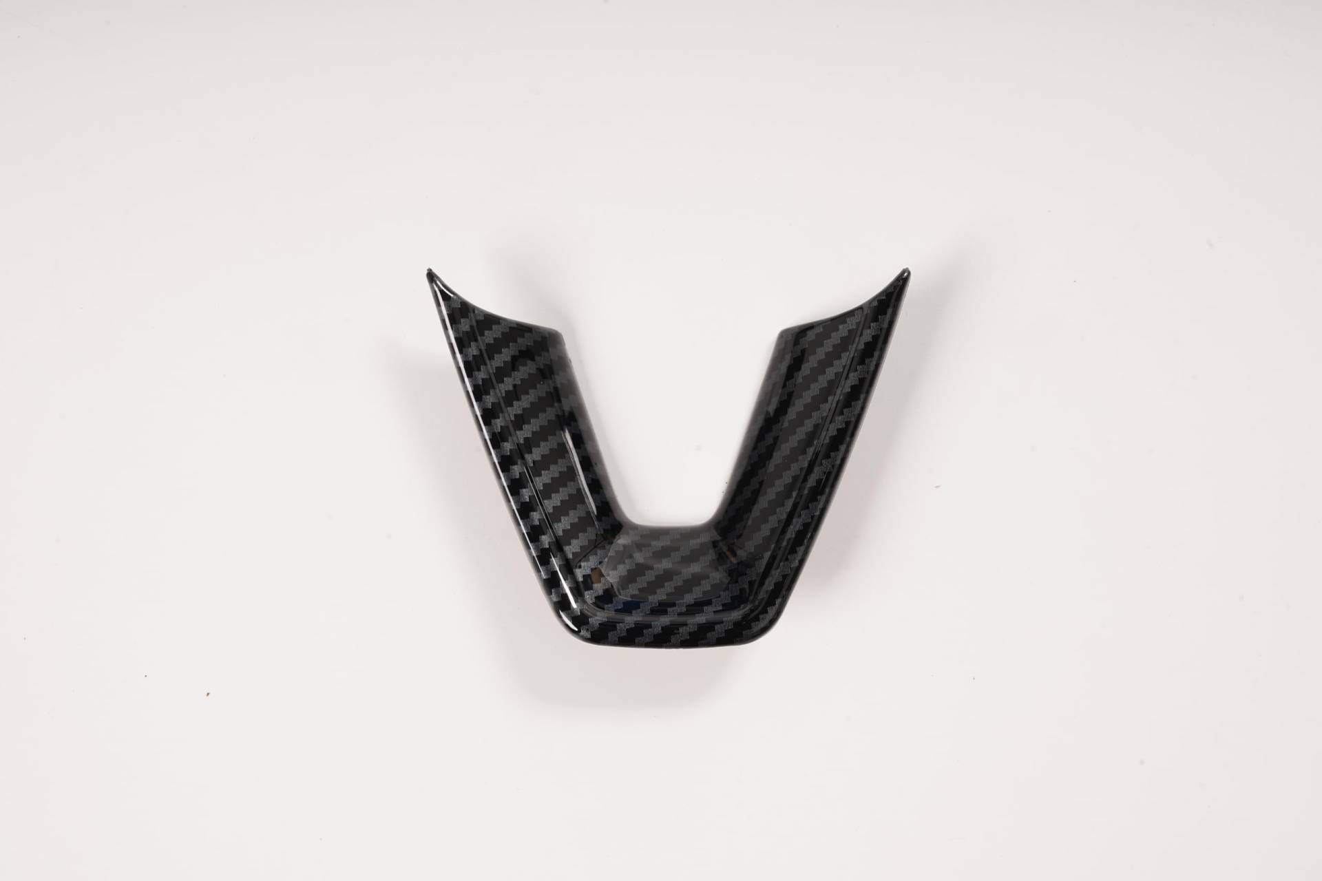 Lenkrad Abdeckung Tesla Model 3 / Y (Highland) schwarz Carbon matt und glänzend (Glossy Carbon Fiber Look) von SL Elements