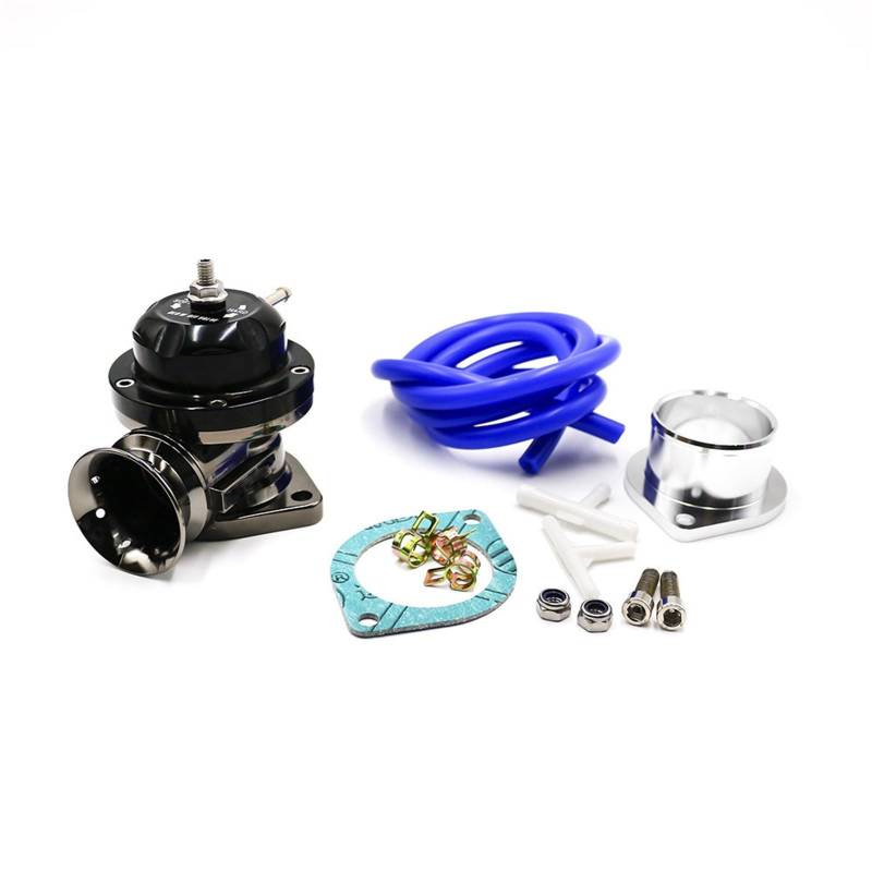 Abgasturbolader Abblasventil Für Turbolader Für Kraftfahrzeuge, Typ RS, Universelles Abblasventil Für Kraftstoffdruckregler Aus Aluminiumlegierung Hose Turbocharger(Blue) von SLAHAJ