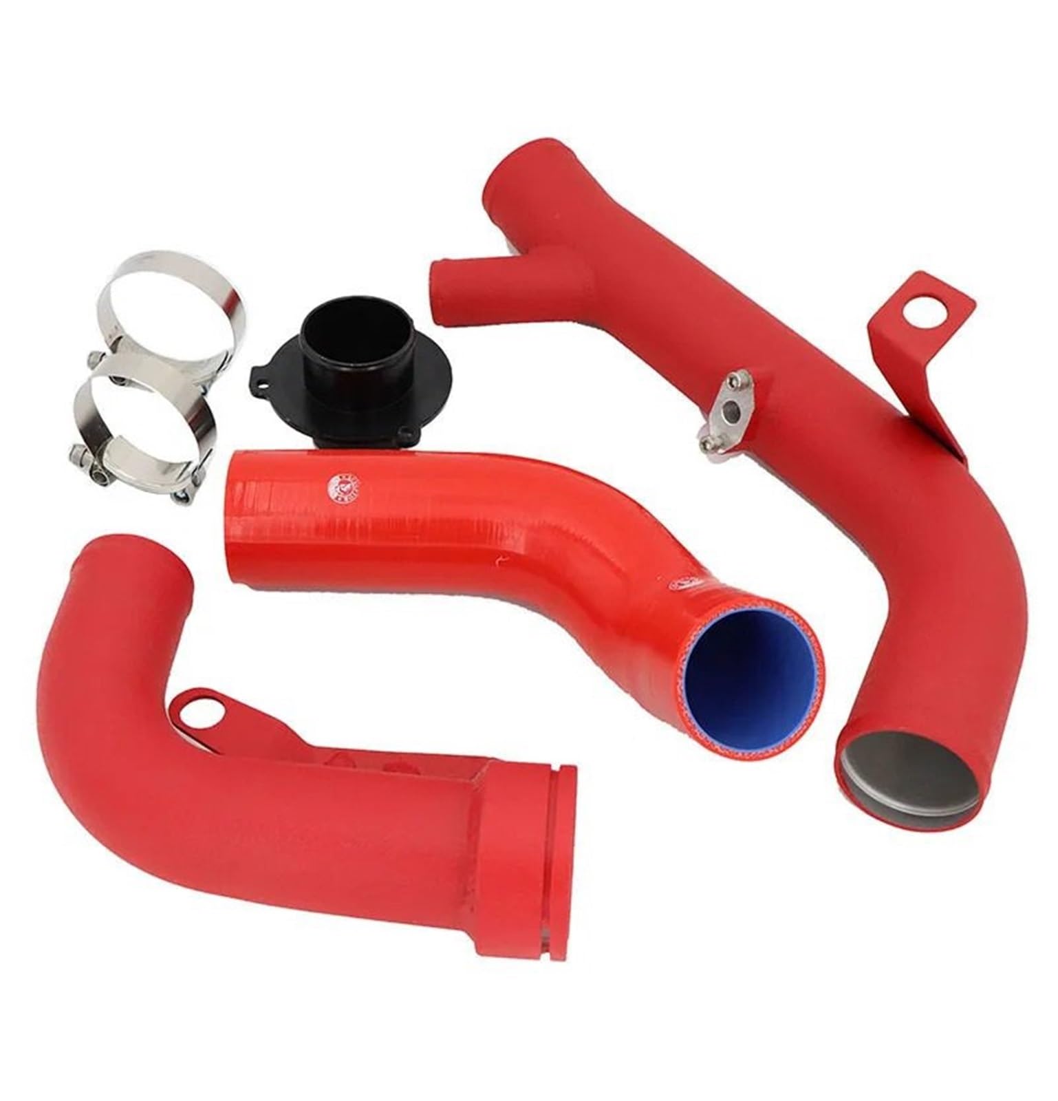 Abgasturbolader Passend für TTS R20 Golf 5 6 Golf R ED30 Mk5 ED35 Mk6/passend für Scirocco R Mk3/A3 S3 2.0 TFSI K04 EA113 Turbo-Entladungsrohr Hose Turbocharger(MK5-TP-B RED) von SLAHAJ