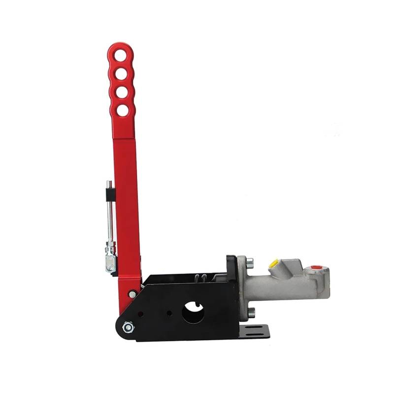 Elektrische Handbremse 335mm Universal VERTIKALE HYDRAULISCHE HANDBREMSE Für Jeep Wrangler YJ/TJ 1987-2006 HANDBREMSE Für TOYOTACOROLLA AE86 4A-GE Autozubehör(Red) von SLAHAJ