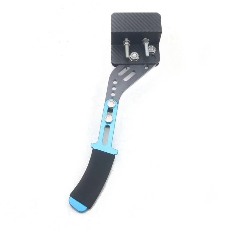 Elektrische Handbremse 6 Farben Aluminium Drift Handbremse Verlängerung Extender Hebel Universal Fit für die meisten Auto Autozubehör(Blue) von SLAHAJ