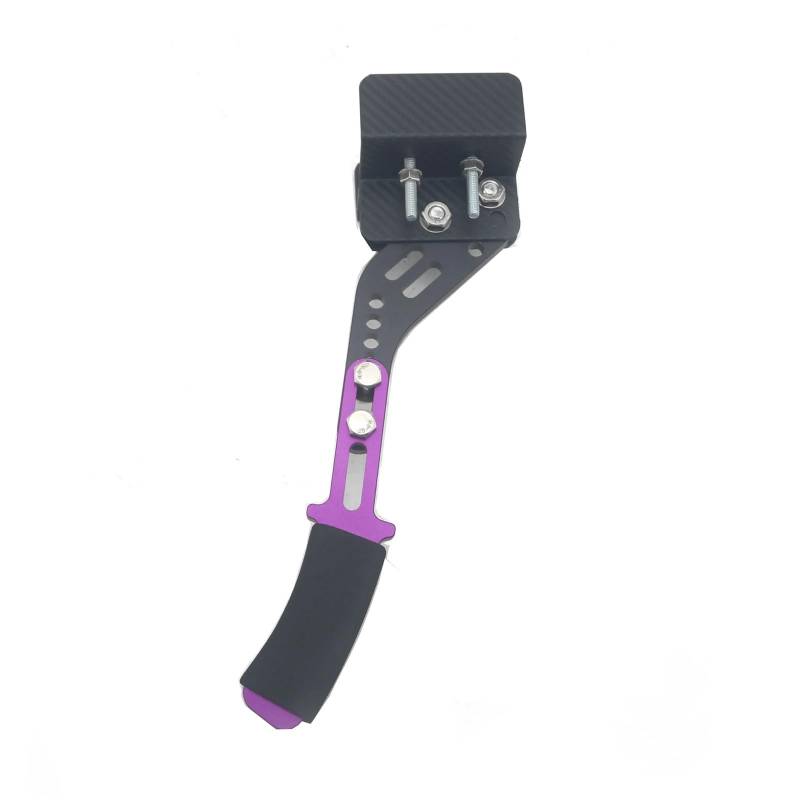 Elektrische Handbremse 6 Farben Aluminium Drift Handbremse Verlängerung Extender Hebel Universal Fit für die meisten Auto Autozubehör(PURPLE) von SLAHAJ