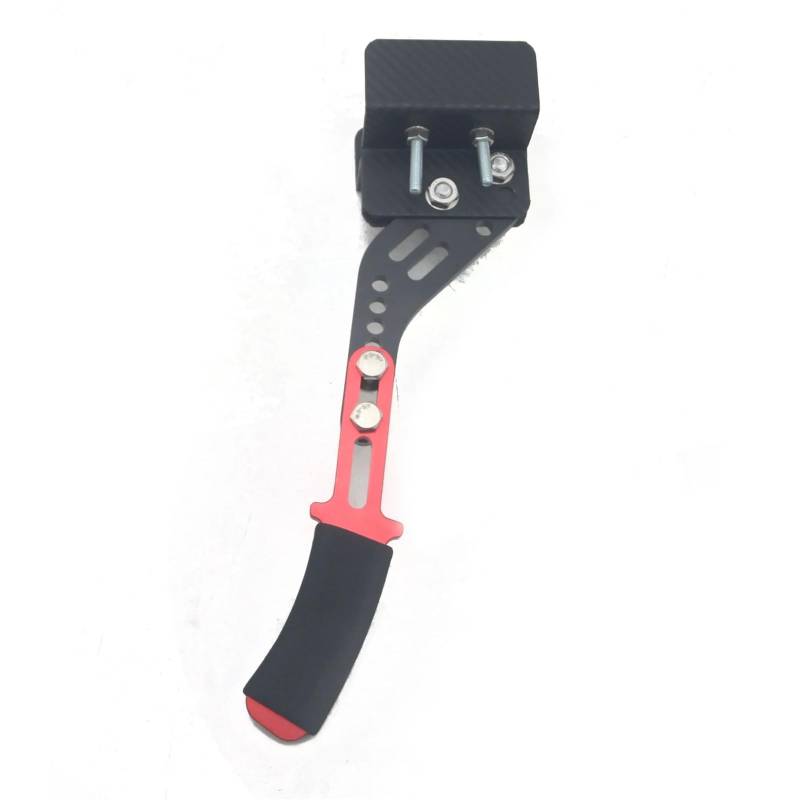Elektrische Handbremse 6 Farben Aluminium Drift Handbremse Verlängerung Extender Hebel Universal Fit für die meisten Auto Autozubehör(Red) von SLAHAJ