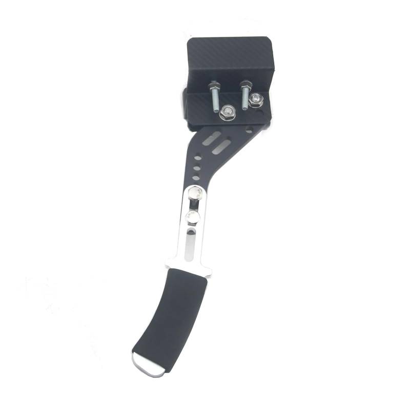 Elektrische Handbremse 6 Farben Aluminium Drift Handbremse Verlängerung Extender Hebel Universal Fit für die meisten Auto Autozubehör(Silver) von SLAHAJ
