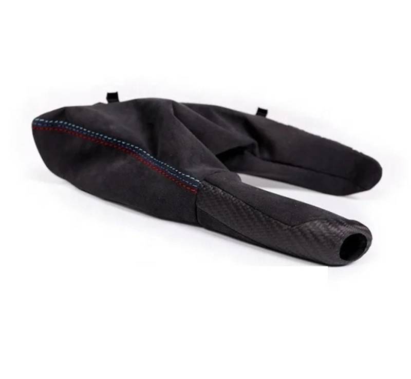 Elektrische Handbremse LHD Alcantara Auto Handbremse Griff Linkslenker Carbon Bremse Mit Alcantara F30 F31 F32 F33 F36 F80 F81 F82 F83 F84 Autozubehör(Matt Carbon) von SLAHAJ