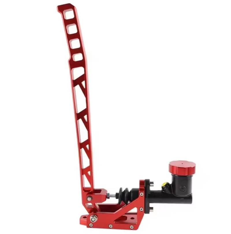 Elektrische Handbremse Racing E-Brake Hydraulische Drift Hydro E-Brake E-Brake Racing Handbremse Langarmhebel Parkbremse Autozubehör(Red) von SLAHAJ
