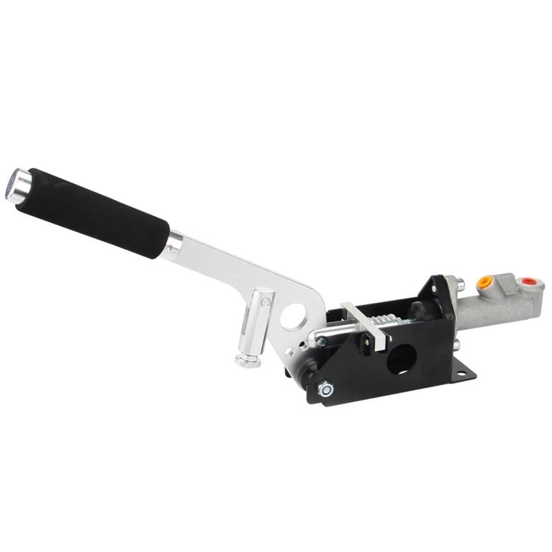 Elektrische Handbremse Universal Racing Hydraulische Drift Handbremse Elektronische Bremse Handbremse Vertikal Horizontal Grip Autozubehör(Silver) von SLAHAJ