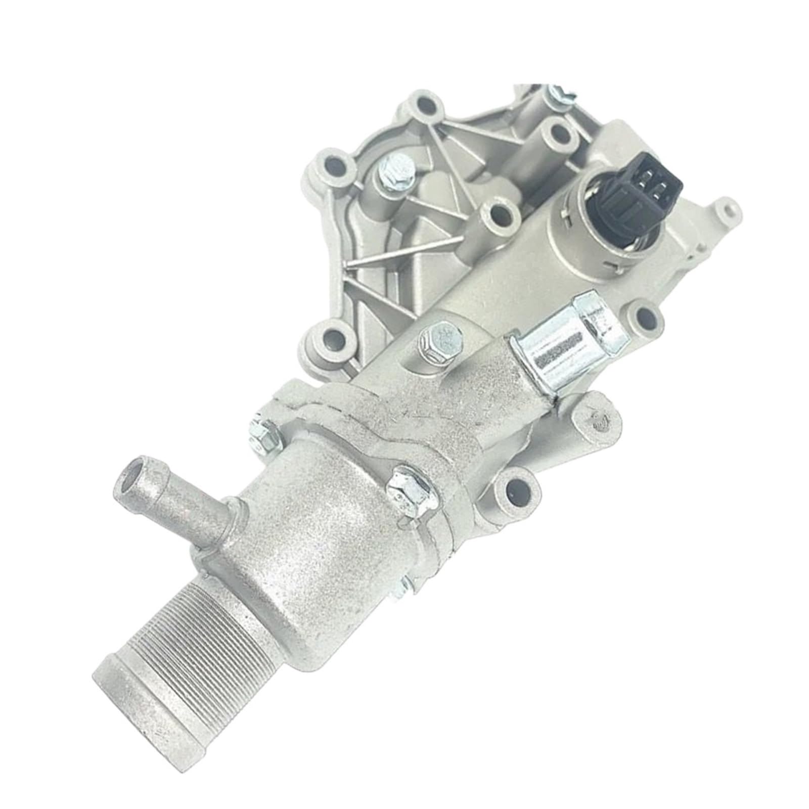 Sensor Thermostat Beste 8200561434 8200158269 Auto Aluminium Thermostat Gehäuse Wasserrohr Kühlmittel Outlet Für Renault Megane Clio Laguna Scenic Wind Temperatur Sensor(Hole) von SLAHAJ