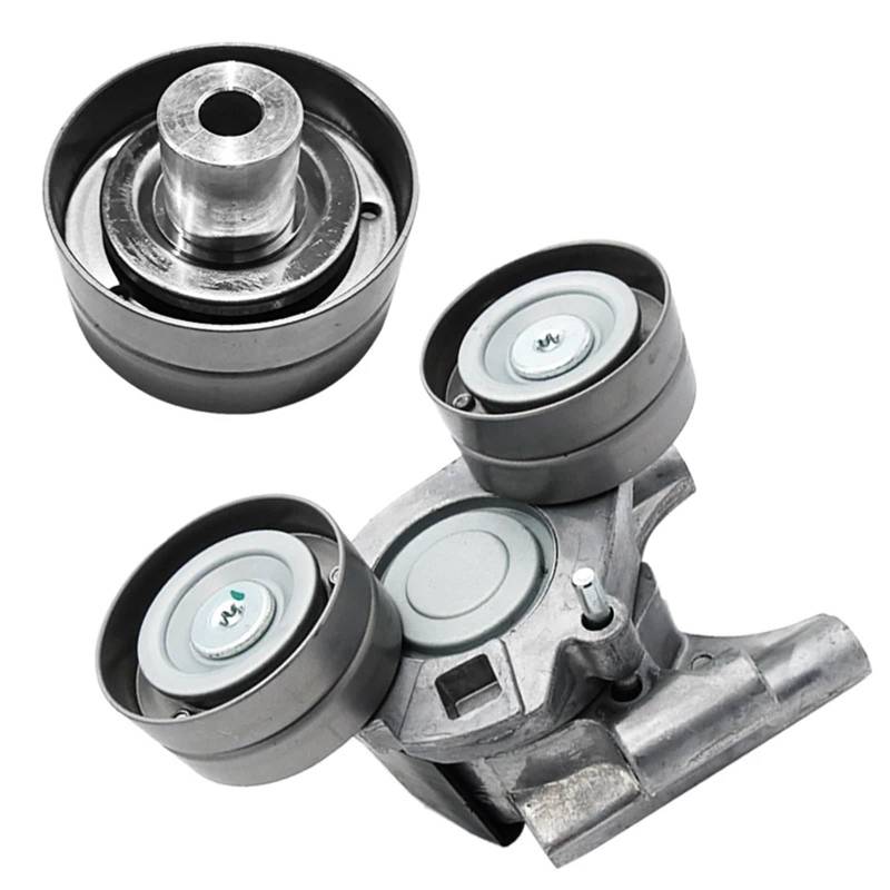 Spannrolle Zahnriemenspanner/Riemenscheibe Passend für Ford Ranger 2011-2.2 3.2 Passend für Duratorq Transit 2006-2014 Kettenrollenspanne(Belt Tensioner Set) von SLAHAJ