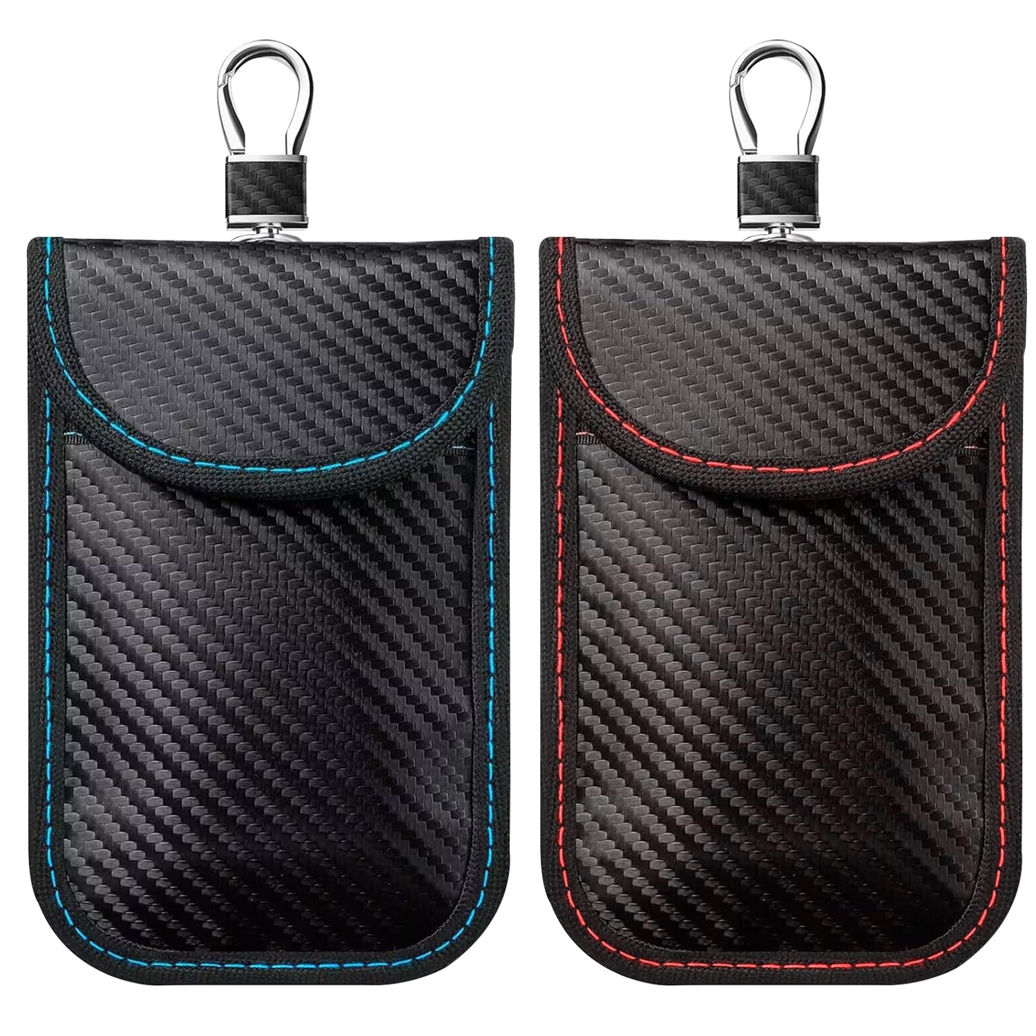 2 Stück Autoschlüsseltaschen, Signalblockiertasche, Schlüsselschutztasche, Anti-Diebstahl-Autoschlüsseltasche, Autoschlüssel-Sicherheitstasche 2 Stück Autoschlüsseltaschen, Signalblockiertasche, Schlüsselschutztasche, Anti-Diebstahl-Autoschlüsseltasche, Autoschlüssel-Sicherheitstasche von SLAXJNE