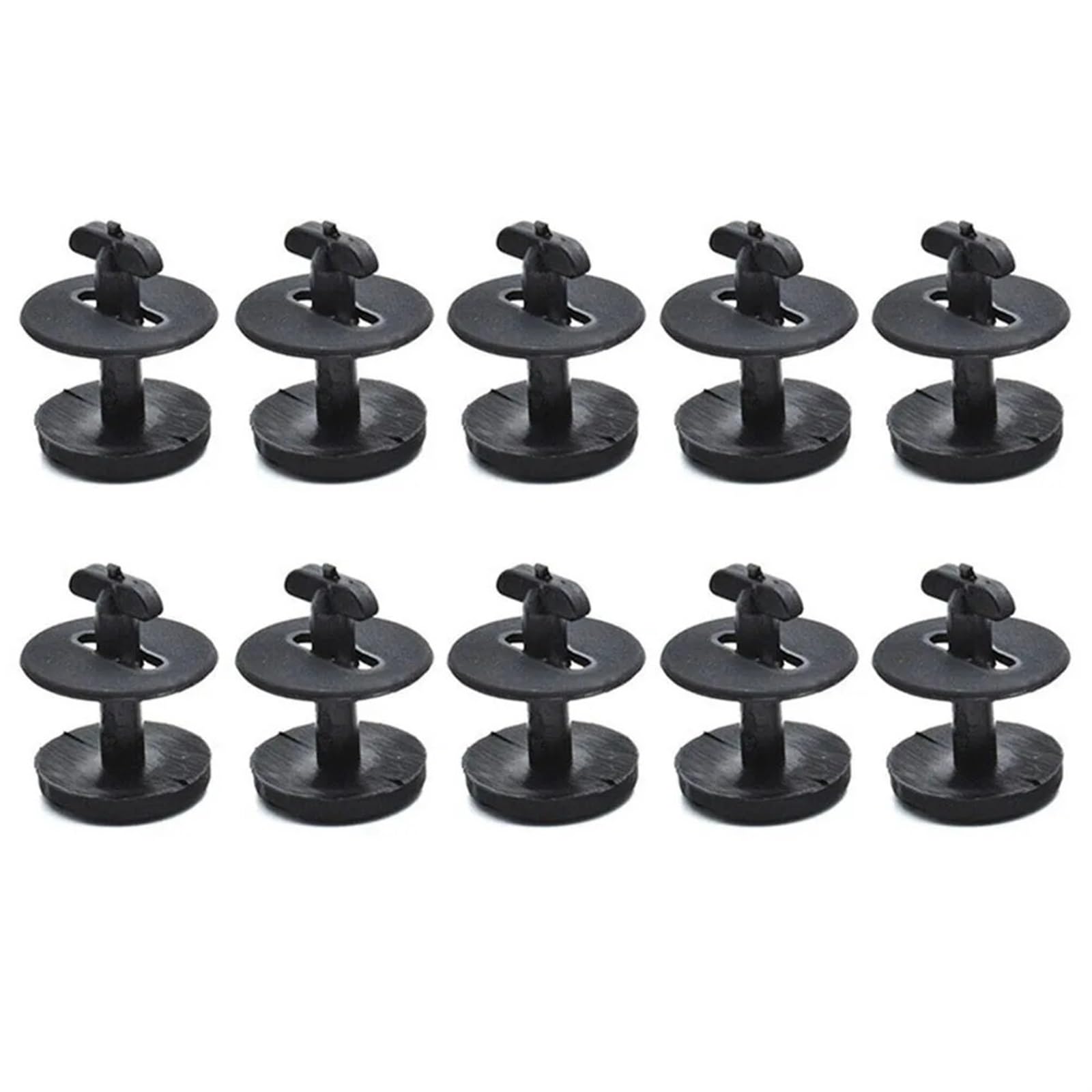 SLKDXL [Replacement] 10 Stück Schwarze Autoclips, Kunststoffschrauben, Clips-Befestigungselemente, for BMW, for 3er-Reihe, for 5er-Reihe, for 7er-Reihe, 51471881521, 82119410191 von SLKDXL