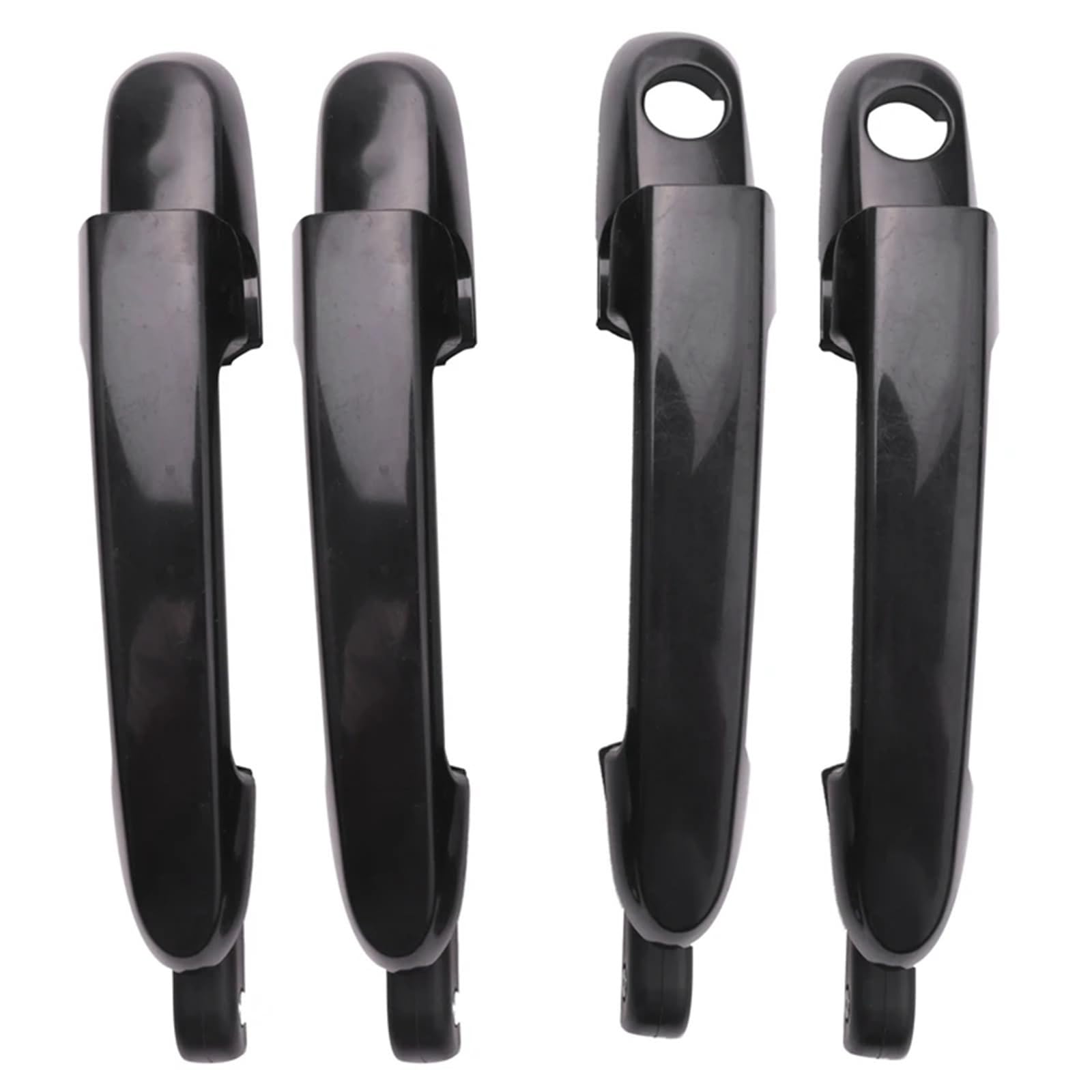 SLKDXL [Replacement] 4 Stück schwarzer Außentürgriff for Autos, vorne hinten Links rechts, for Hyundai, for Accent, for Dodge, for Attitude, 2006-2011 von SLKDXL