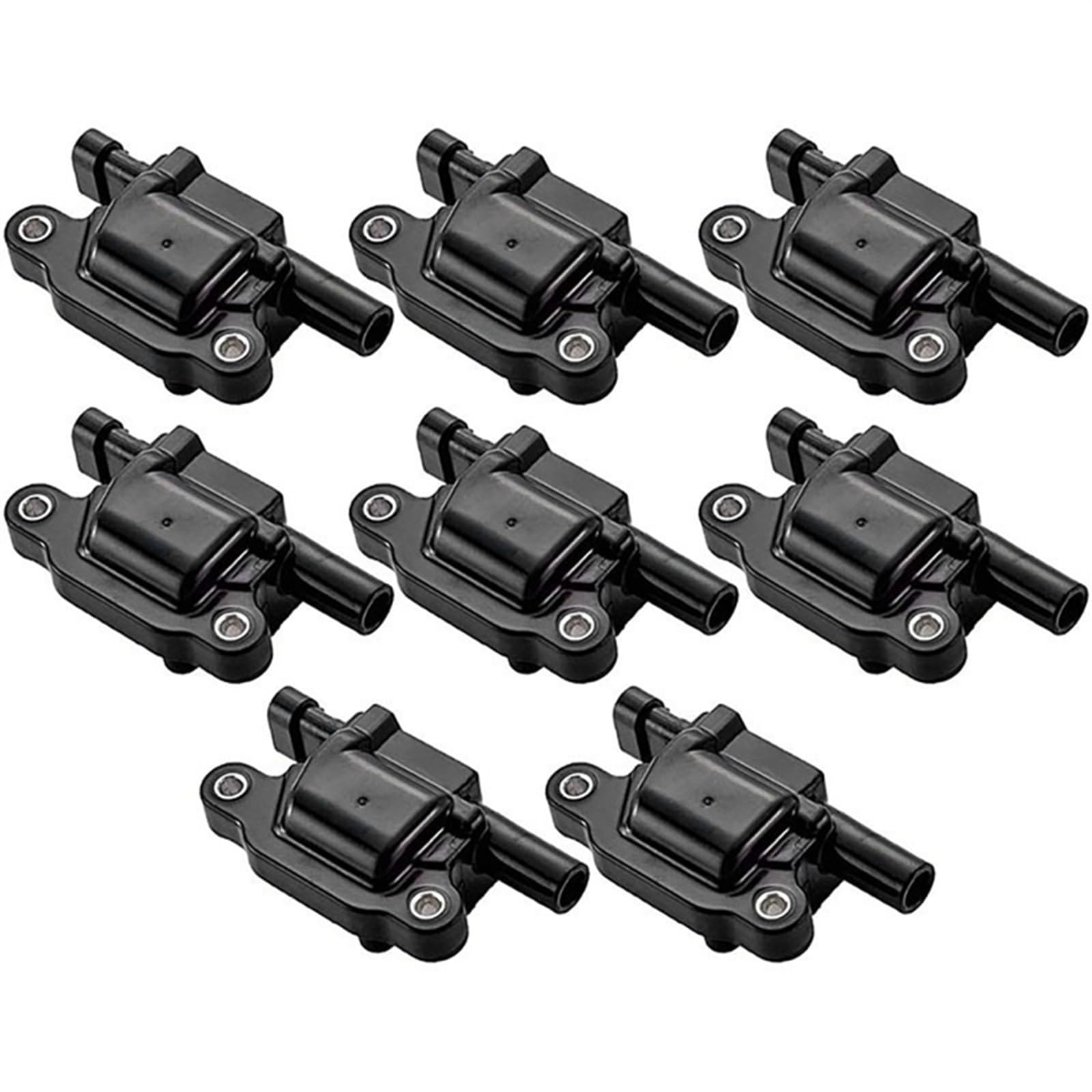 SLKDXL [Replacement] 8er-Set Zündspule, 12611424, 12570616, for Chevy, for Cadillac, for GMC, for Pontiac, 5.3L, 6.0L, V8-Motor, for Tahoe, for Yukon, for Silverado, for Impala von SLKDXL
