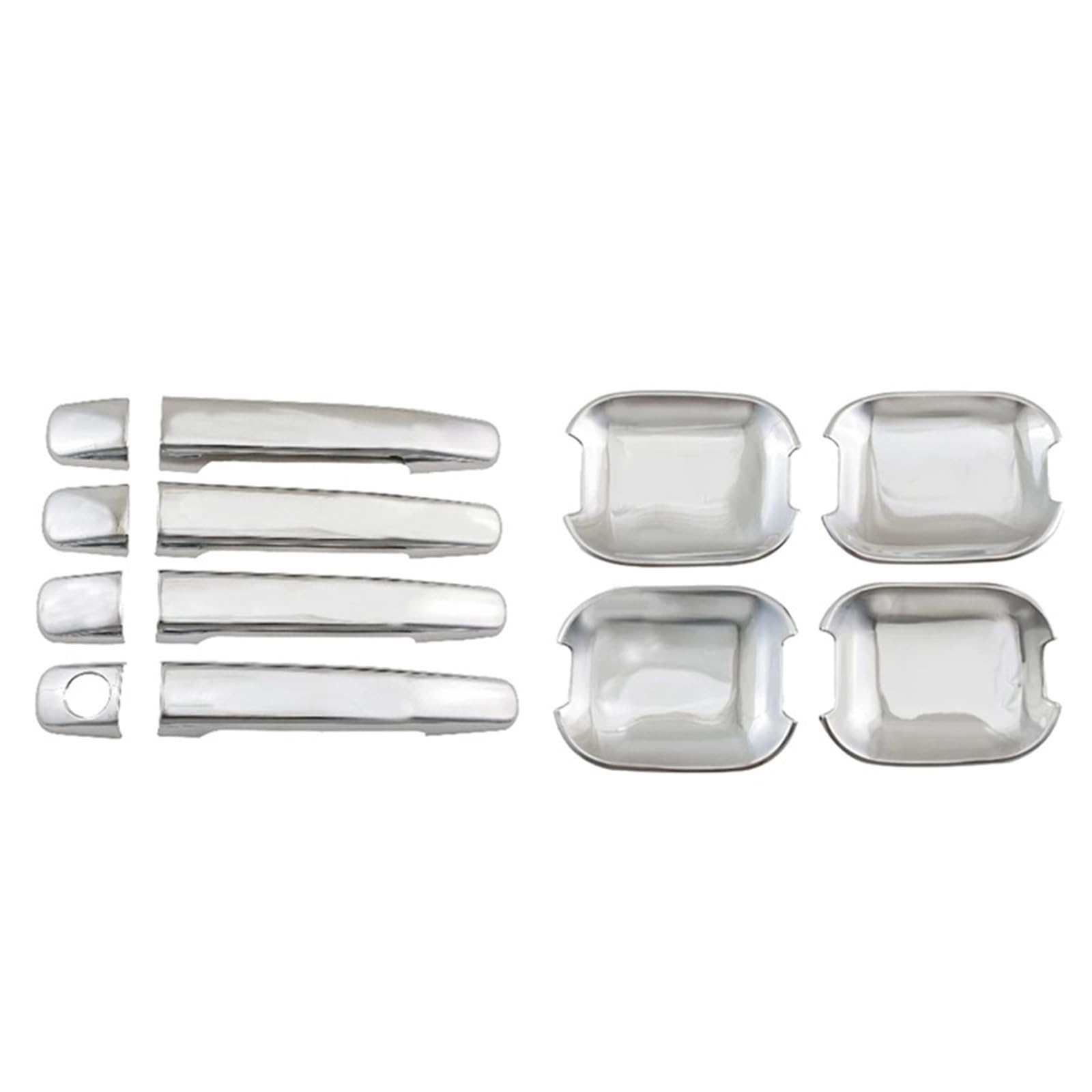 SLKDXL [Replacement] Autotürgriffabdeckung, Türschalenverkleidung, for Mercedes-Benz, for M-Klasse, for W163, for ML320, for ML350, for ML500, 1997-2005 von SLKDXL