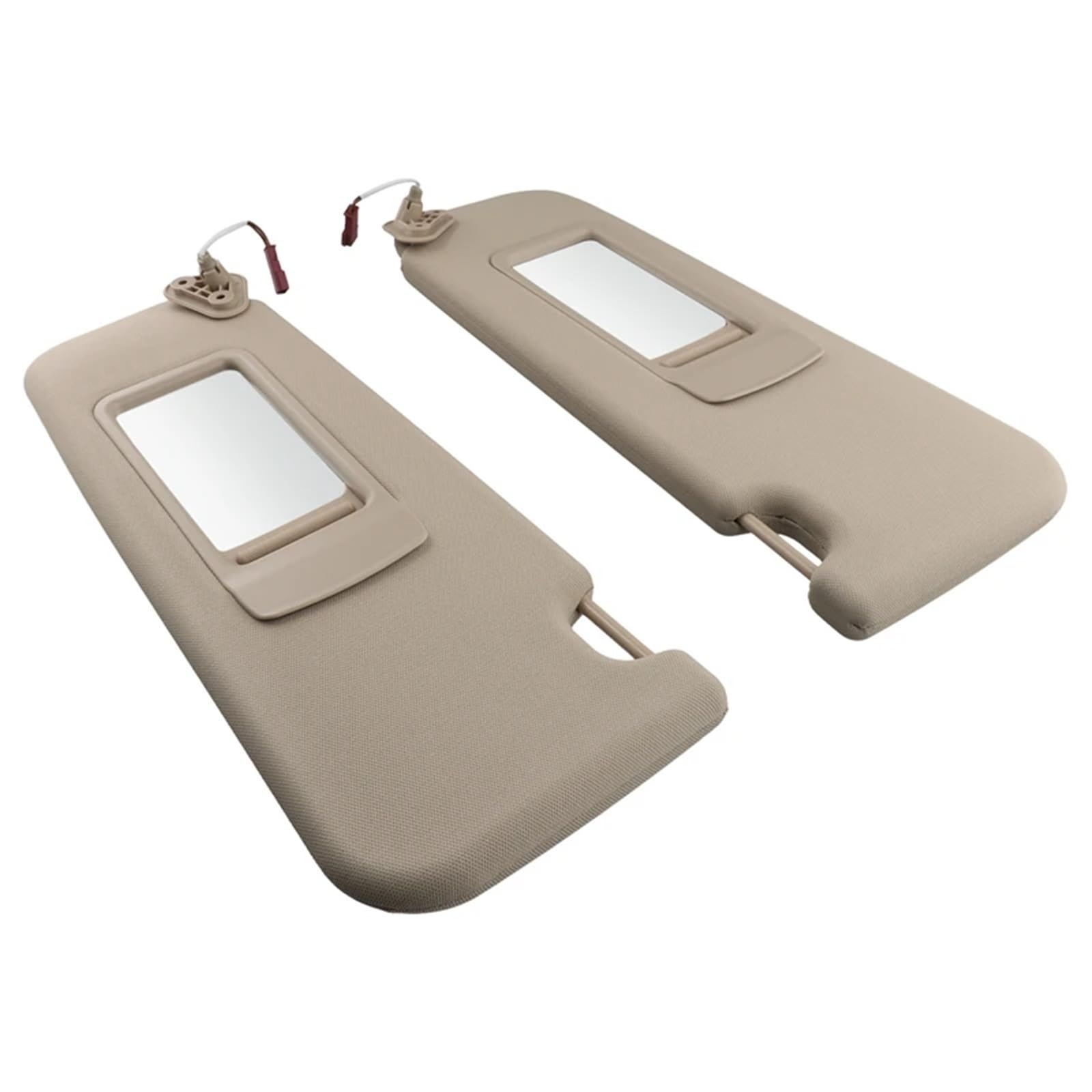 SLKDXL [Replacement] Beige Auto-Sonnenblenden, for BMW, for 3er, E90, E91, X1, E84, 51167252009, 51167252010 von SLKDXL