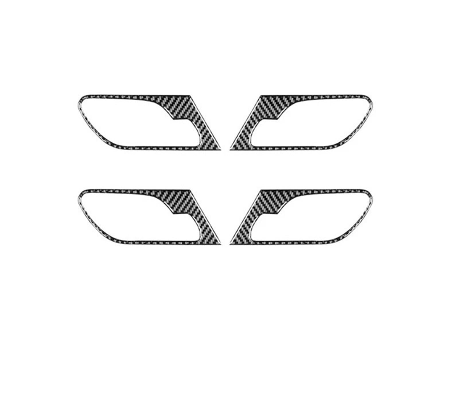 SLKDXL [Replacement] Carbonfaser-Autotürgriff-Verkleidung, Innenausstattung, for BMW, for X5, E53, 2000-2006 von SLKDXL