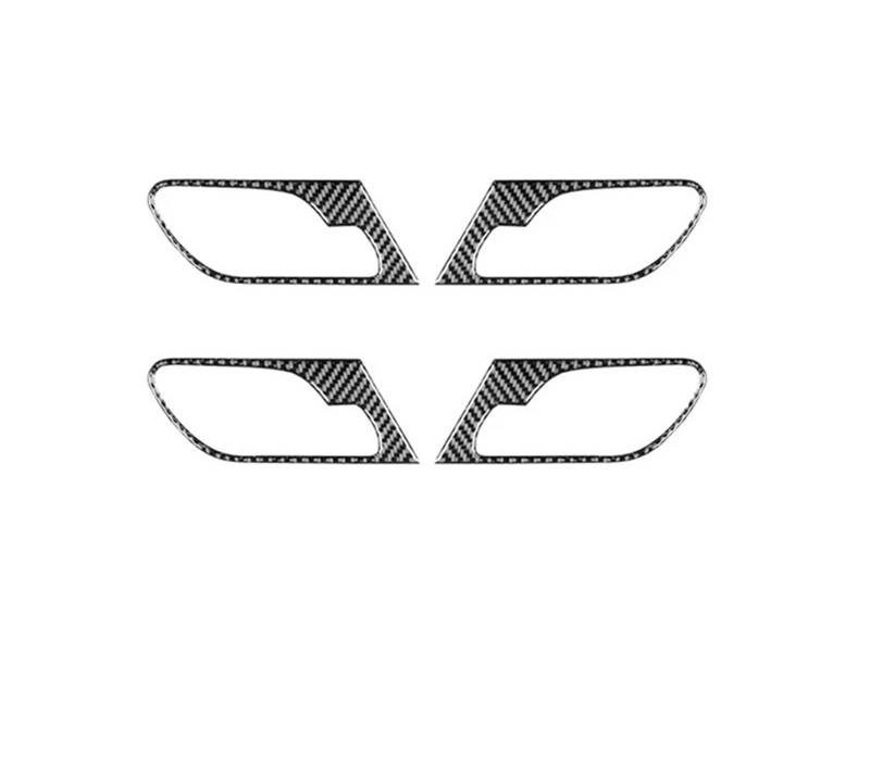 SLKDXL [Replacement] Carbonfaser-Autotürgriff-Verkleidung, Innenausstattung, for BMW, for X5, E53, 2000-2006 von SLKDXL