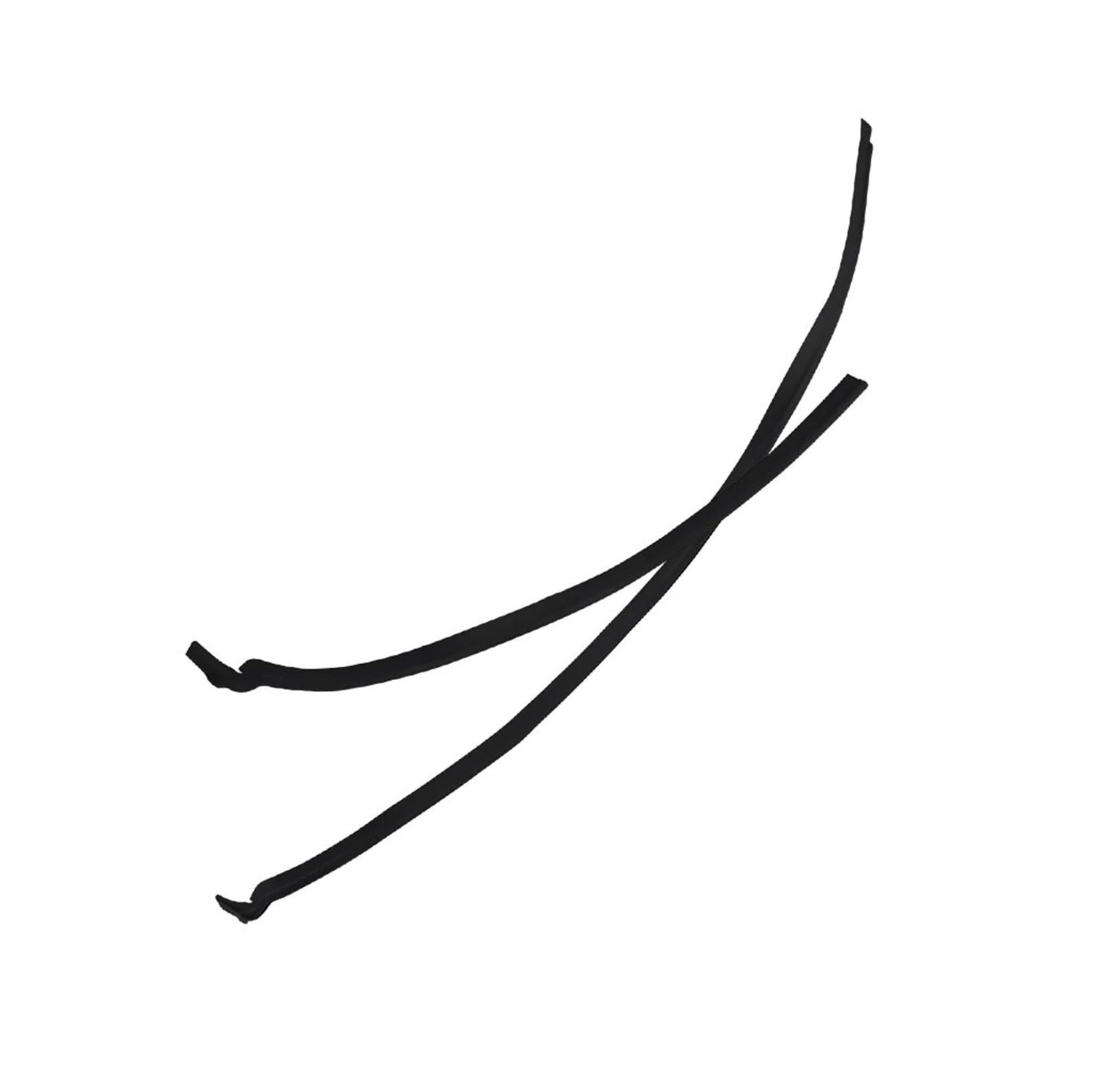 SLKDXL [Replacement] Dichtungsstreifen for die Frontscheibenwischerverkleidung, 2 Stück, RHD, for BMW, for MINI, for R55, 2007-2015, for R56/R57, 2006-2015, Links und rechts, Gummi, 51132751211 von SLKDXL